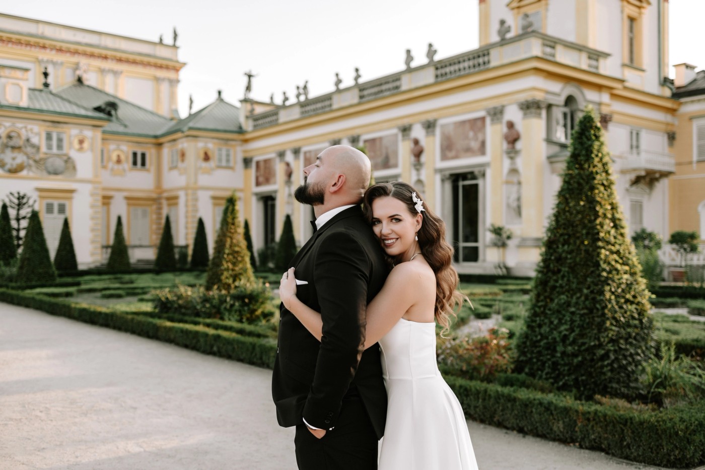 Sesja poślubna Maria & Piotr —  Muzeum Pałacu Króla Jana III w Wilanowie, zdjęcie 12