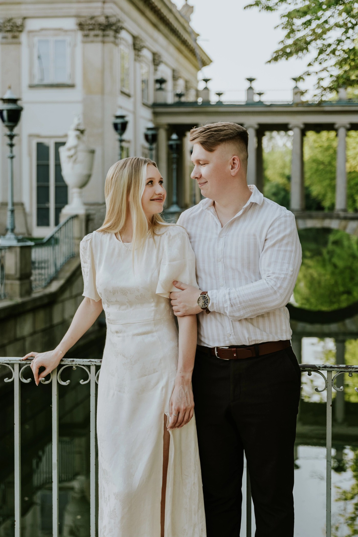 Sesja narzeczeńska Julia & Kacper — Łazienki Królewskie, zdjęcie 26