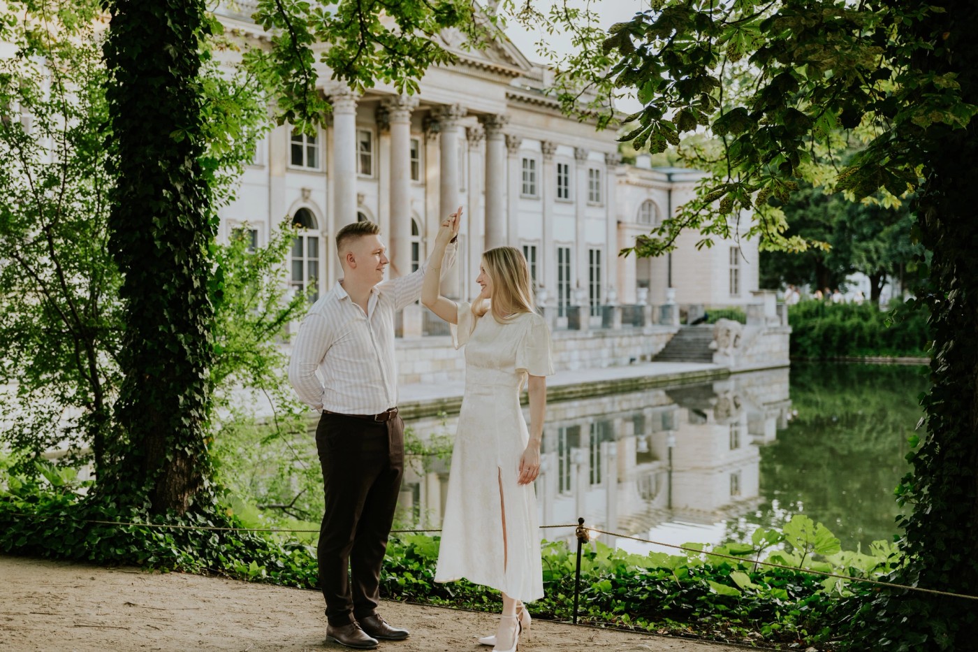 Sesja narzeczeńska Julia & Kacper — Łazienki Królewskie, zdjęcie 43