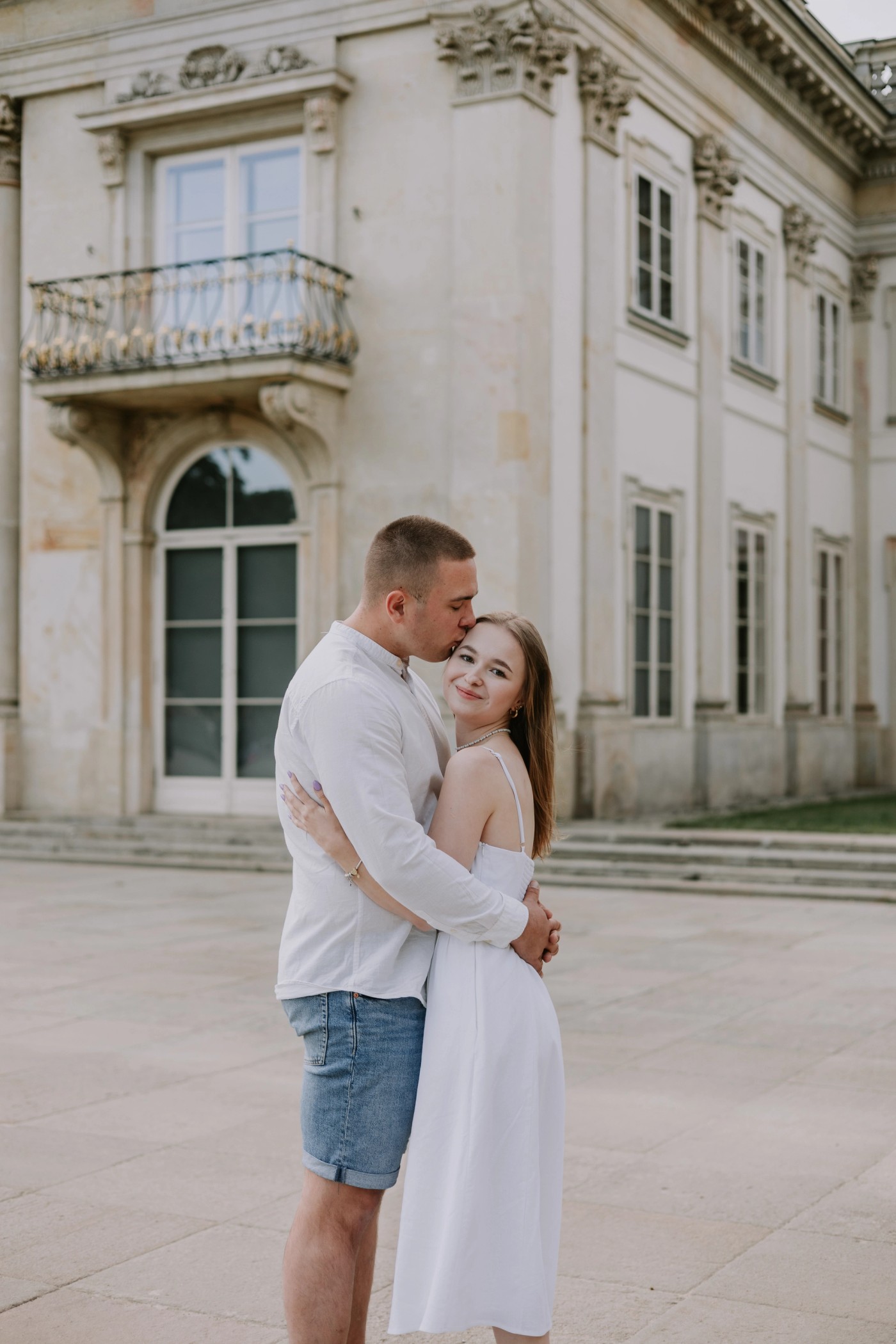 Sesja narzeczeńska Małgorzata & Maciej — Łazienki Królewskie , zdjęcie 5