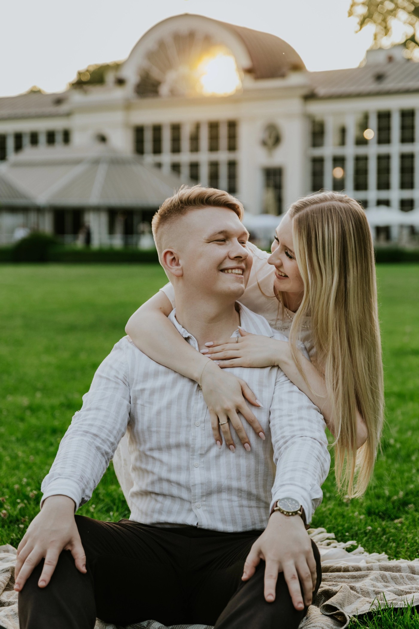 Sesja narzeczeńska Julia & Kacper — Łazienki Królewskie, zdjęcie 57