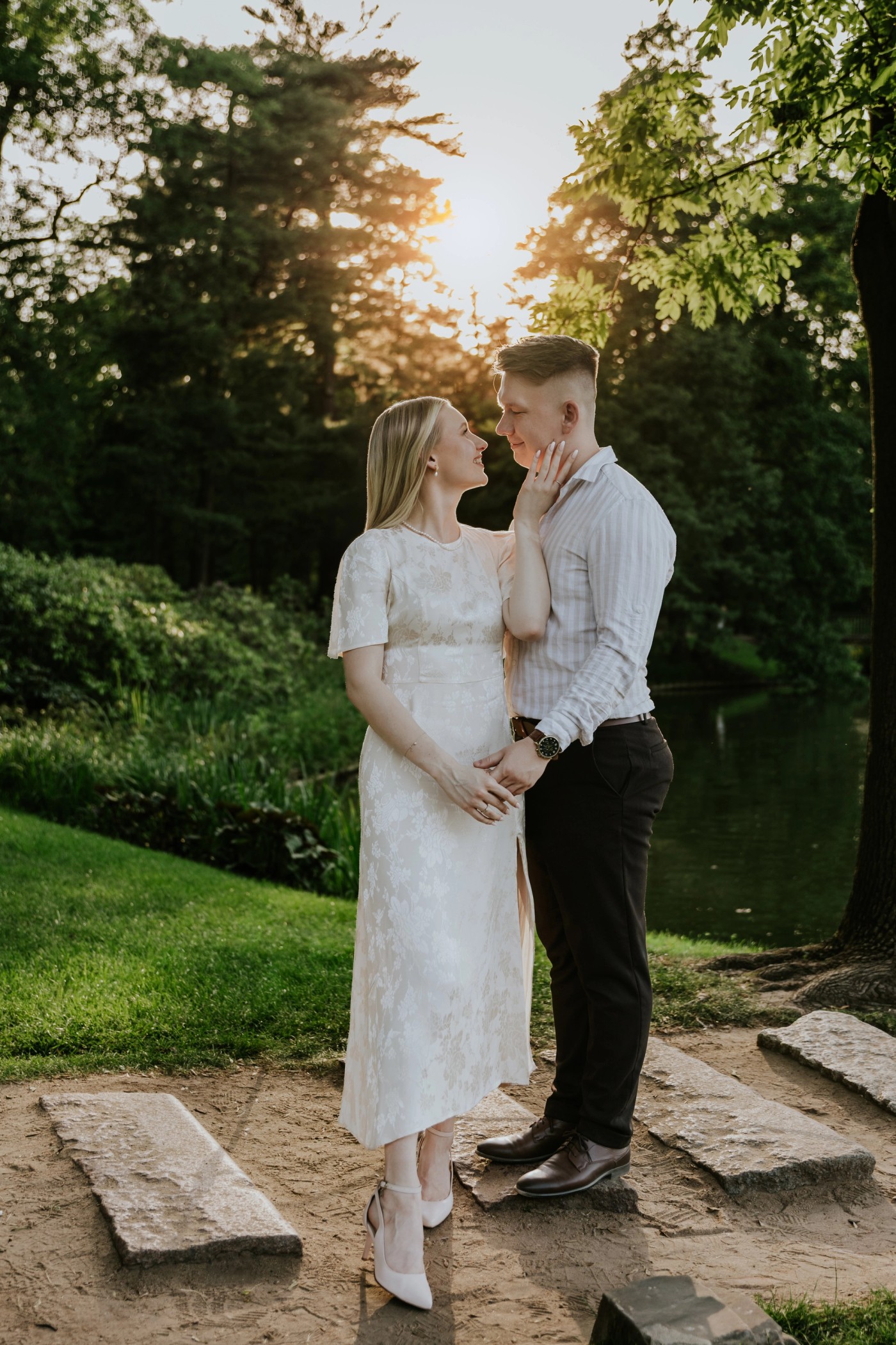 Sesja narzeczeńska Julia & Kacper — Łazienki Królewskie, zdjęcie 18