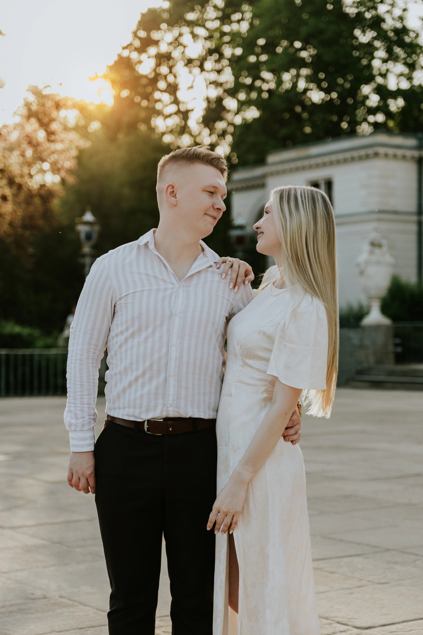 Sesja narzeczeńska Julia & Kacper — Łazienki Królewskie, zdjęcie 34