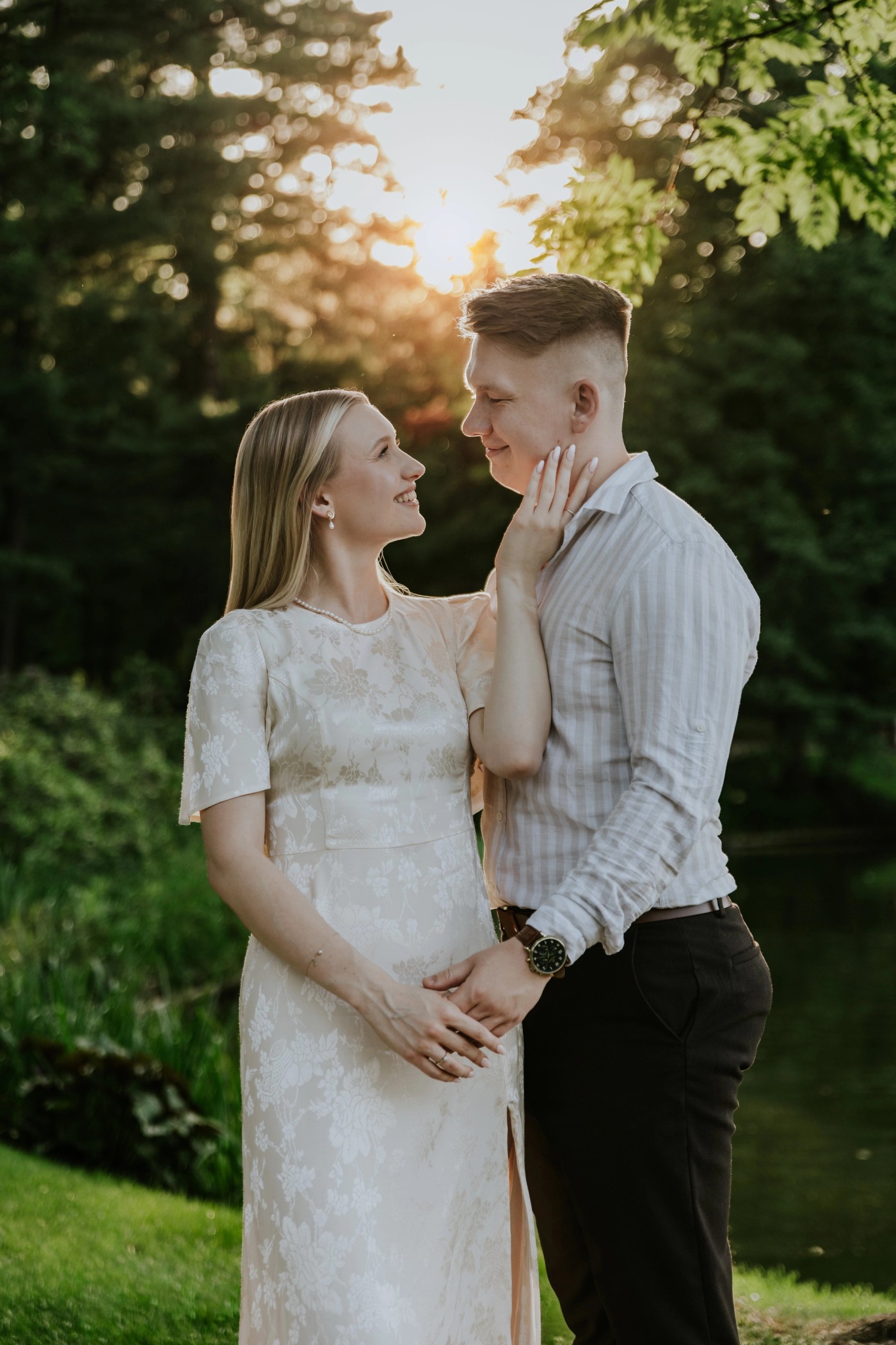 Sesja narzeczeńska Julia & Kacper — Łazienki Królewskie, zdjęcie 19