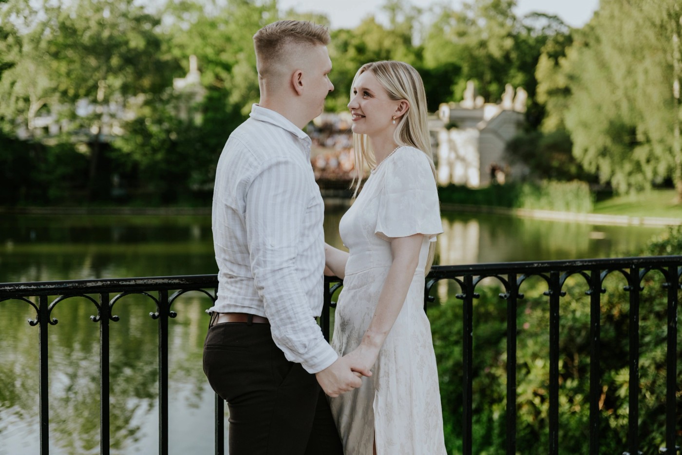 Sesja narzeczeńska Julia & Kacper — Łazienki Królewskie, zdjęcie 12