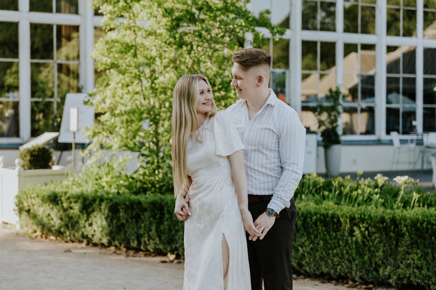 Sesja narzeczeńska Julia & Kacper — Łazienki Królewskie, zdjęcie 4