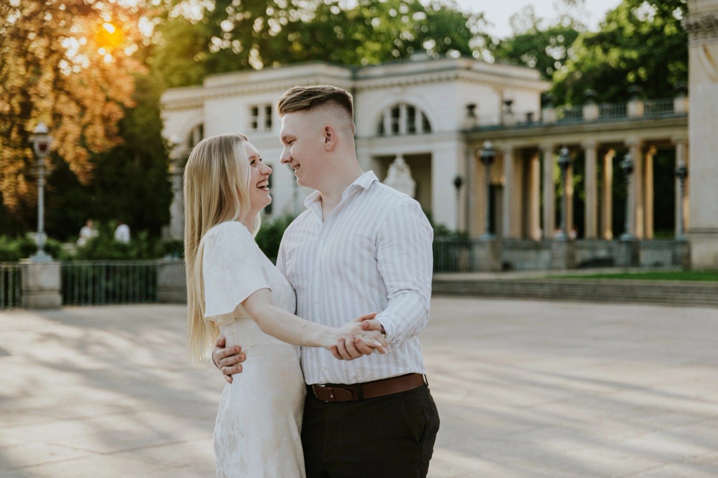 Sesja narzeczeńska Julia & Kacper — Łazienki Królewskie, zdjęcie 32