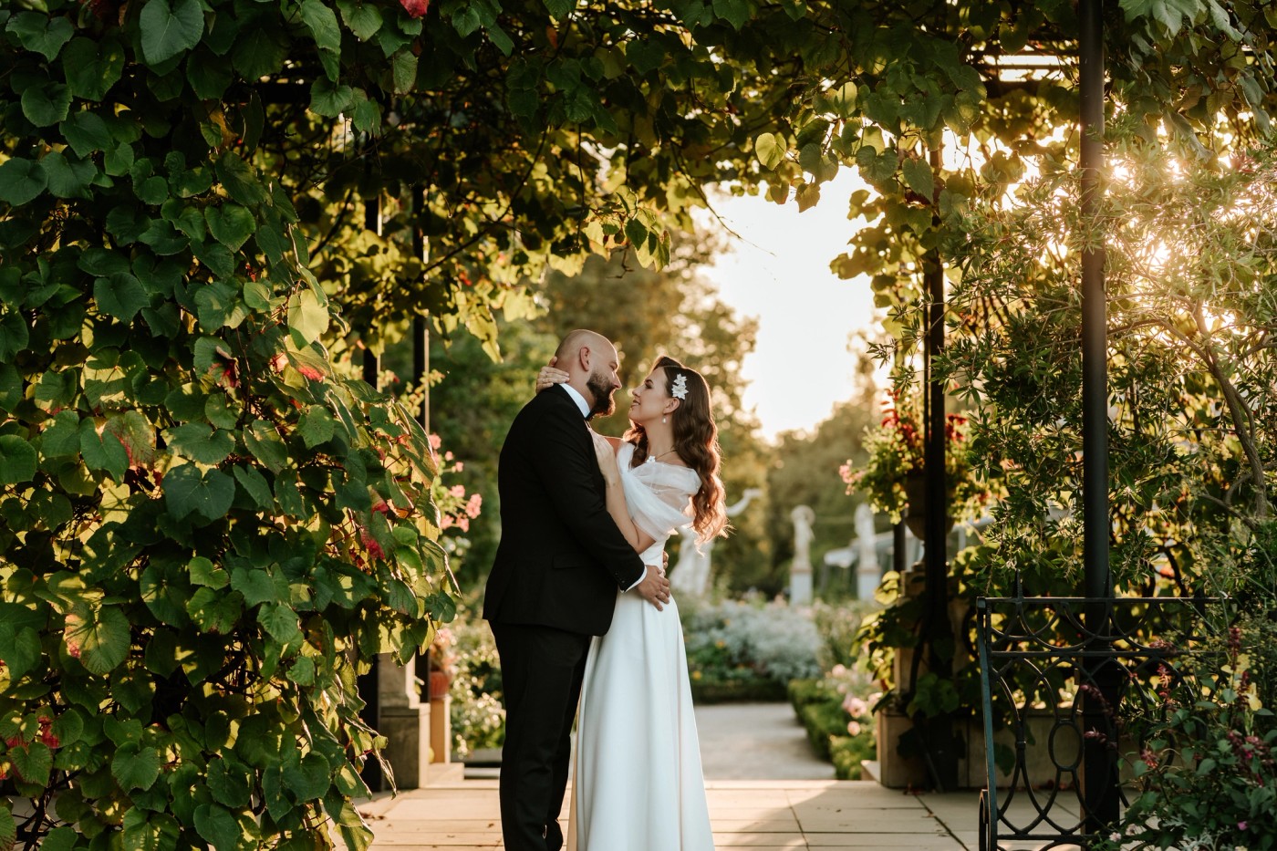 Sesja poślubna Maria & Piotr —  Muzeum Pałacu Króla Jana III w Wilanowie, zdjęcie 17