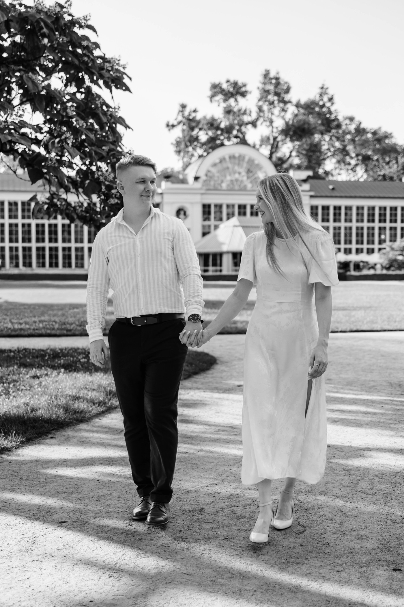 Sesja narzeczeńska Julia & Kacper — Łazienki Królewskie, zdjęcie 10