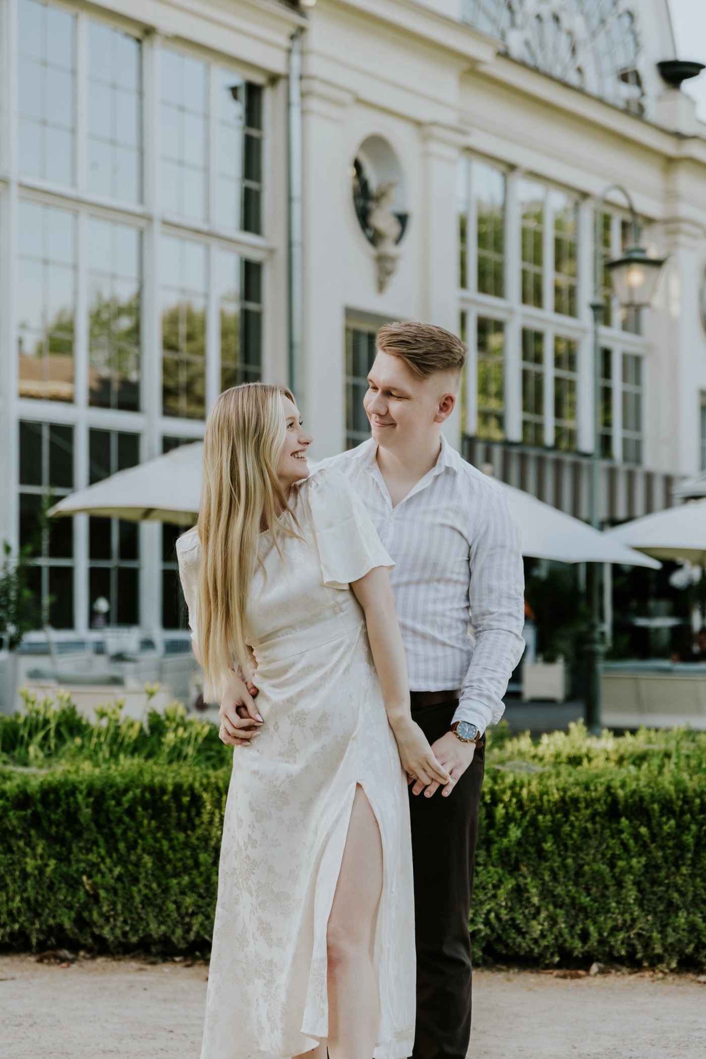 Sesja narzeczeńska Julia & Kacper — Łazienki Królewskie, zdjęcie 3