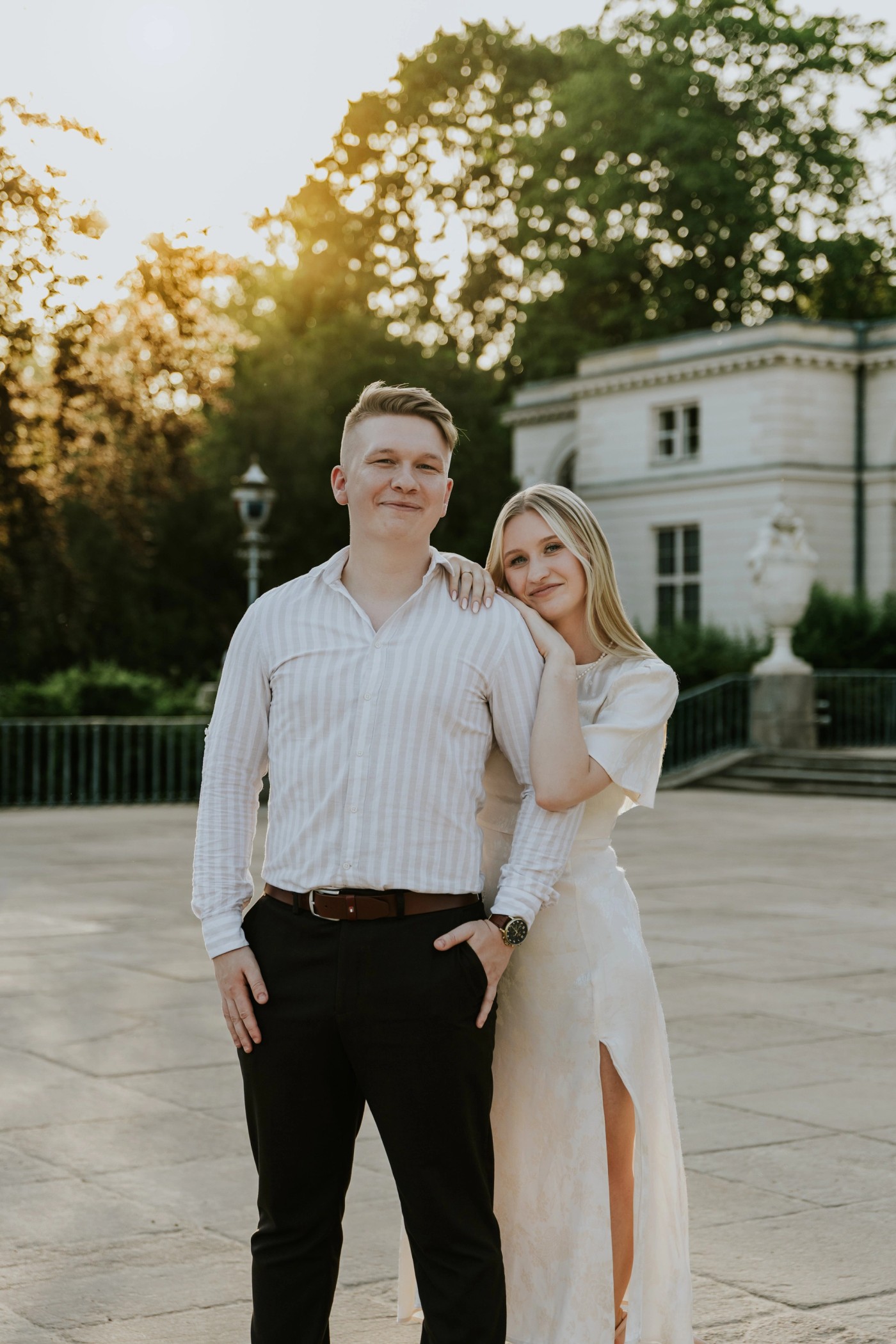 Sesja narzeczeńska Julia & Kacper — Łazienki Królewskie, zdjęcie 35