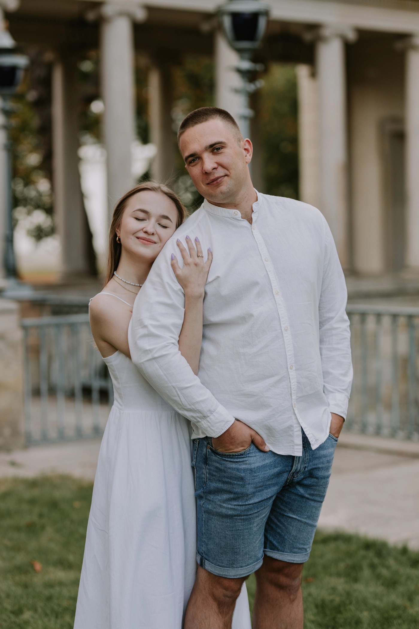 Sesja narzeczeńska Małgorzata & Maciej — Łazienki Królewskie , zdjęcie 4