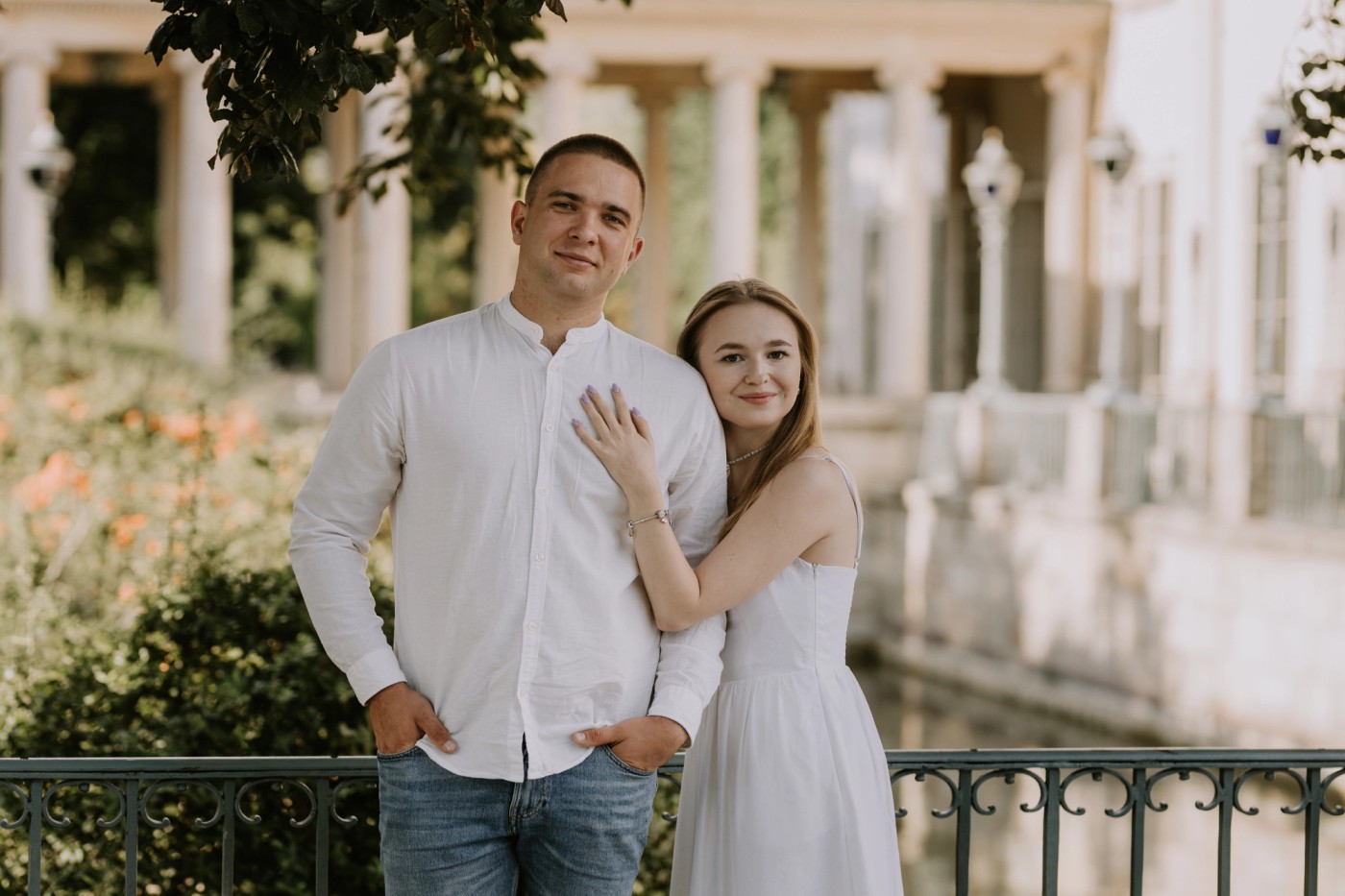 Sesja narzeczeńska Małgorzata & Maciej — Łazienki Królewskie , zdjęcie 13