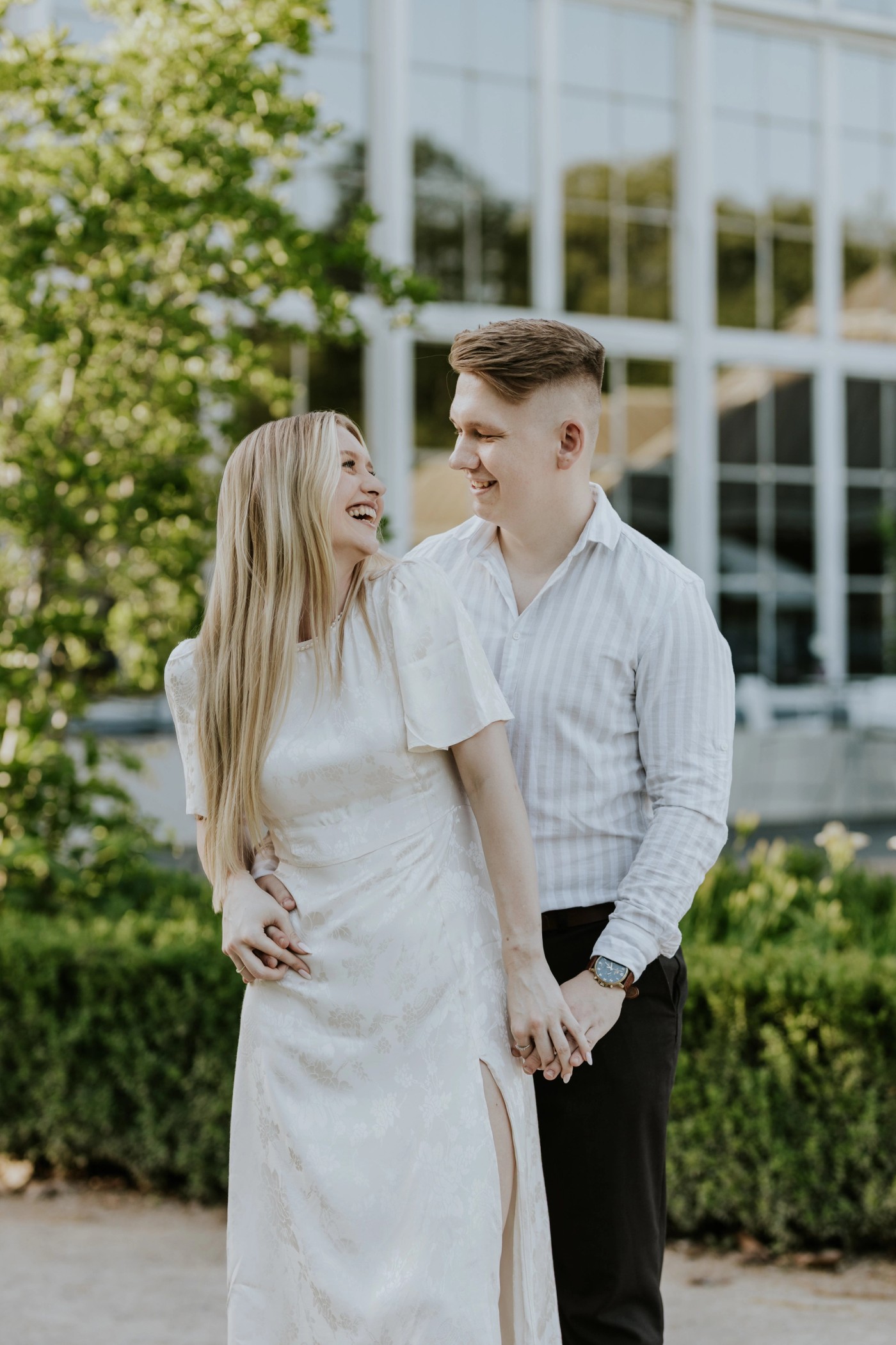 Sesja narzeczeńska Julia & Kacper — Łazienki Królewskie, zdjęcie 8