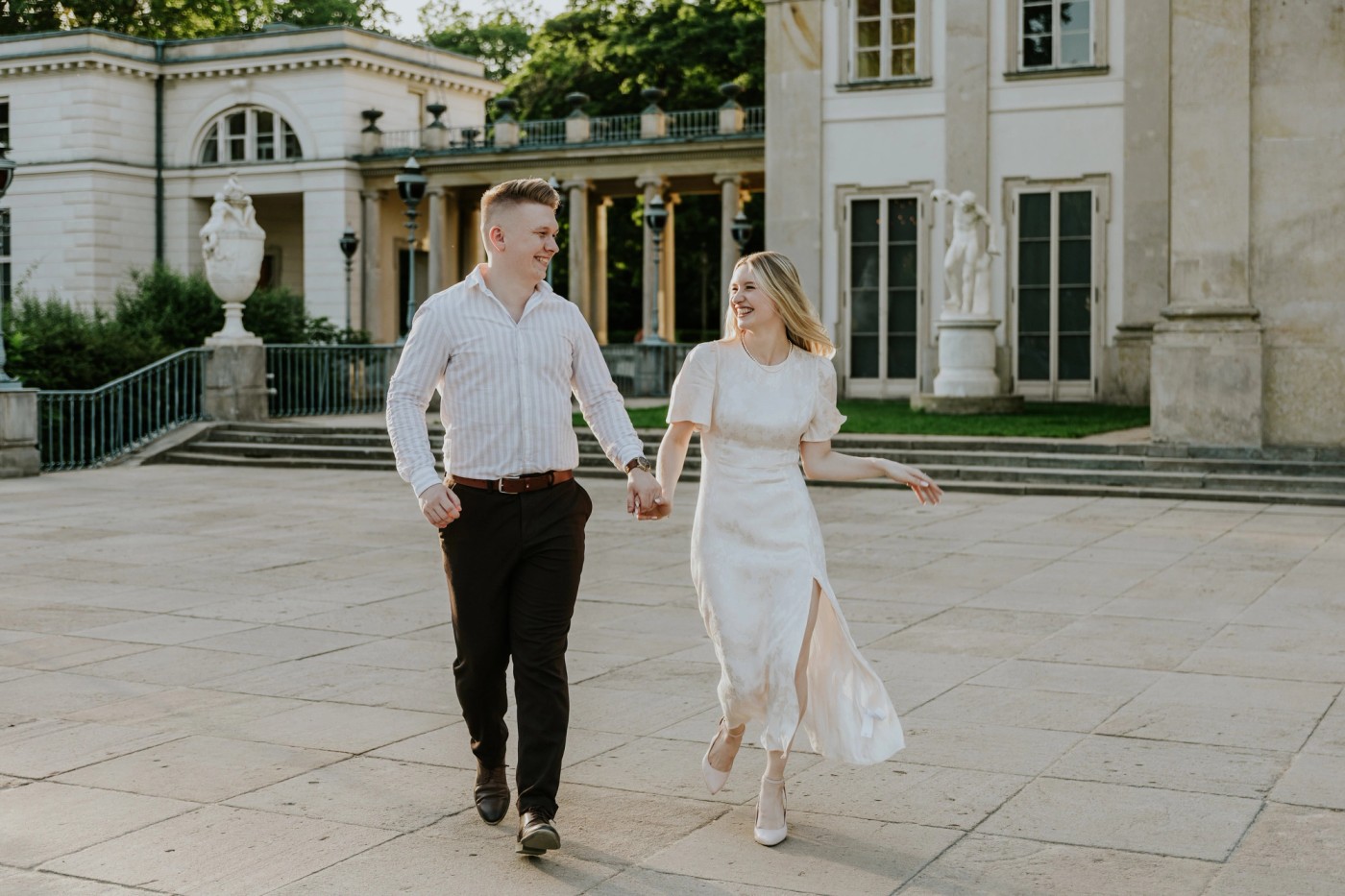 Sesja narzeczeńska Julia & Kacper — Łazienki Królewskie, zdjęcie 33