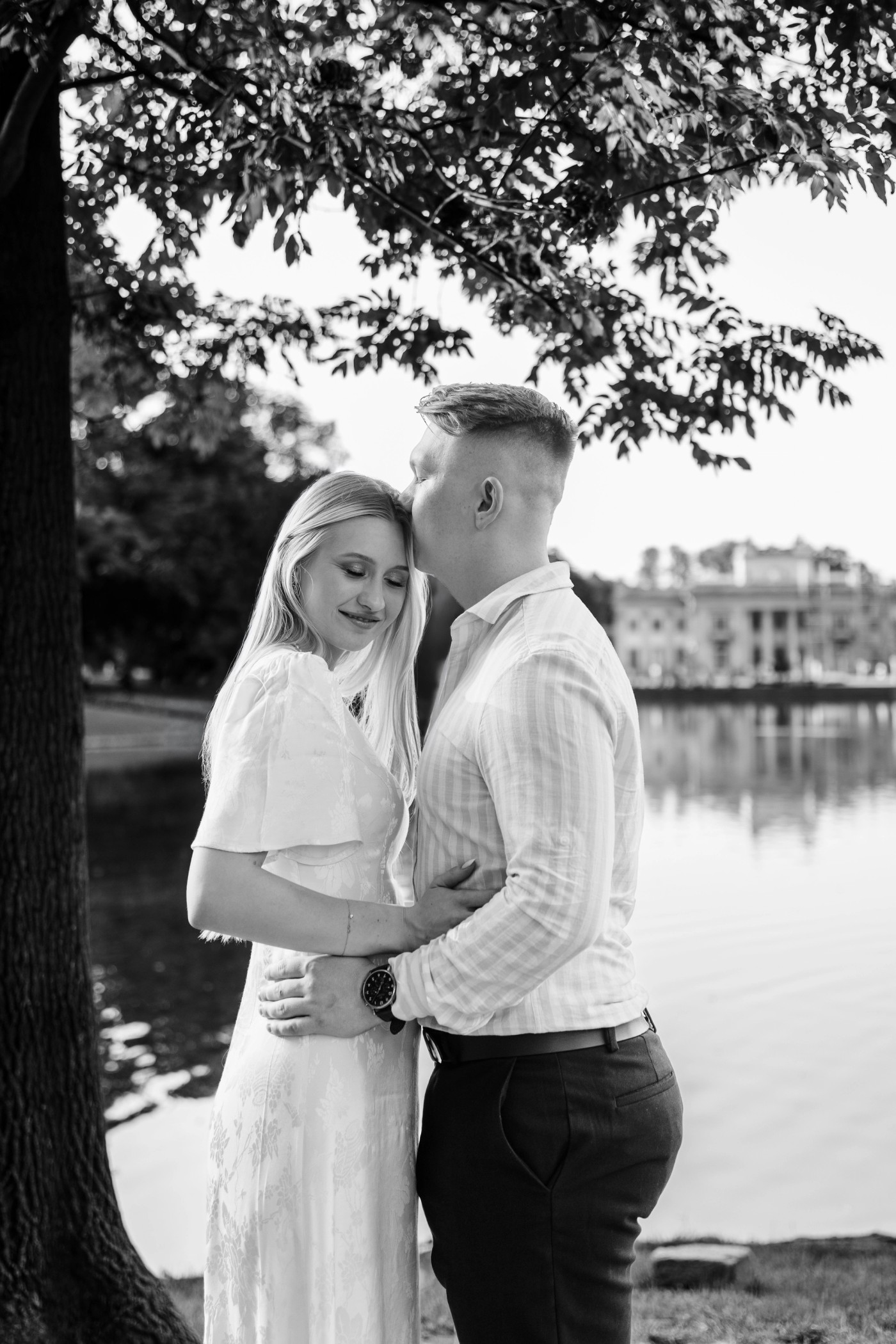 Sesja narzeczeńska Julia & Kacper — Łazienki Królewskie, zdjęcie 14