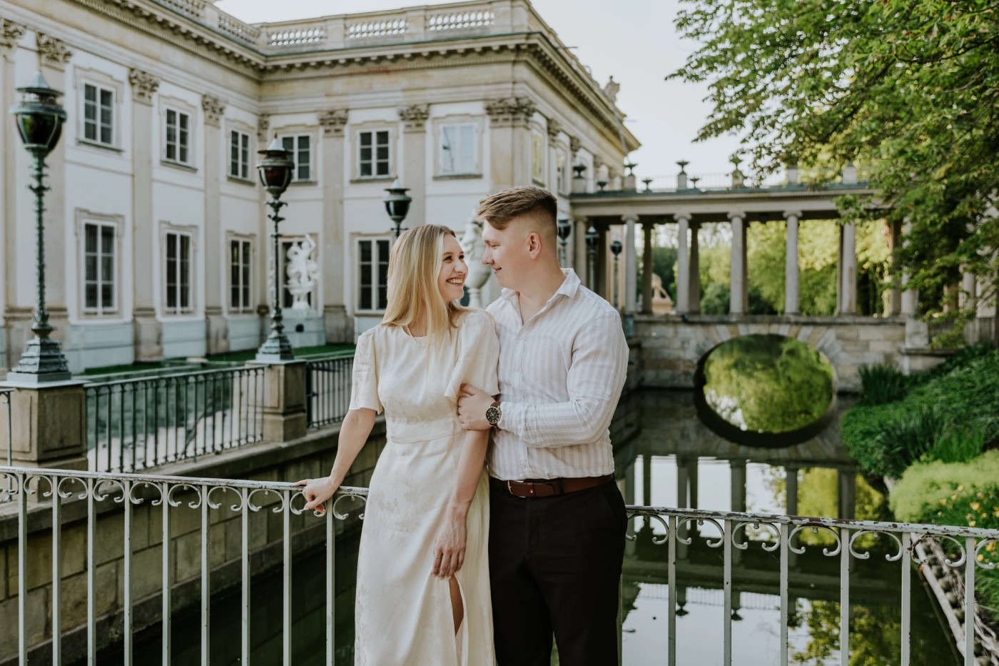 Sesja narzeczeńska Julia & Kacper — Łazienki Królewskie, zdjęcie 27