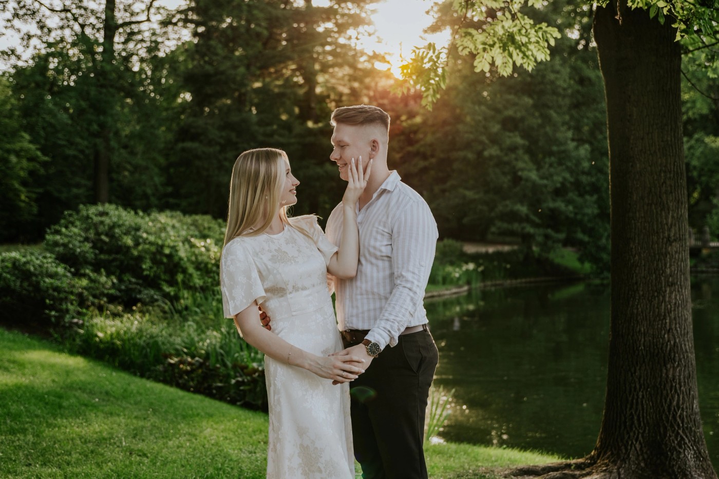 Sesja narzeczeńska Julia & Kacper — Łazienki Królewskie, zdjęcie 20
