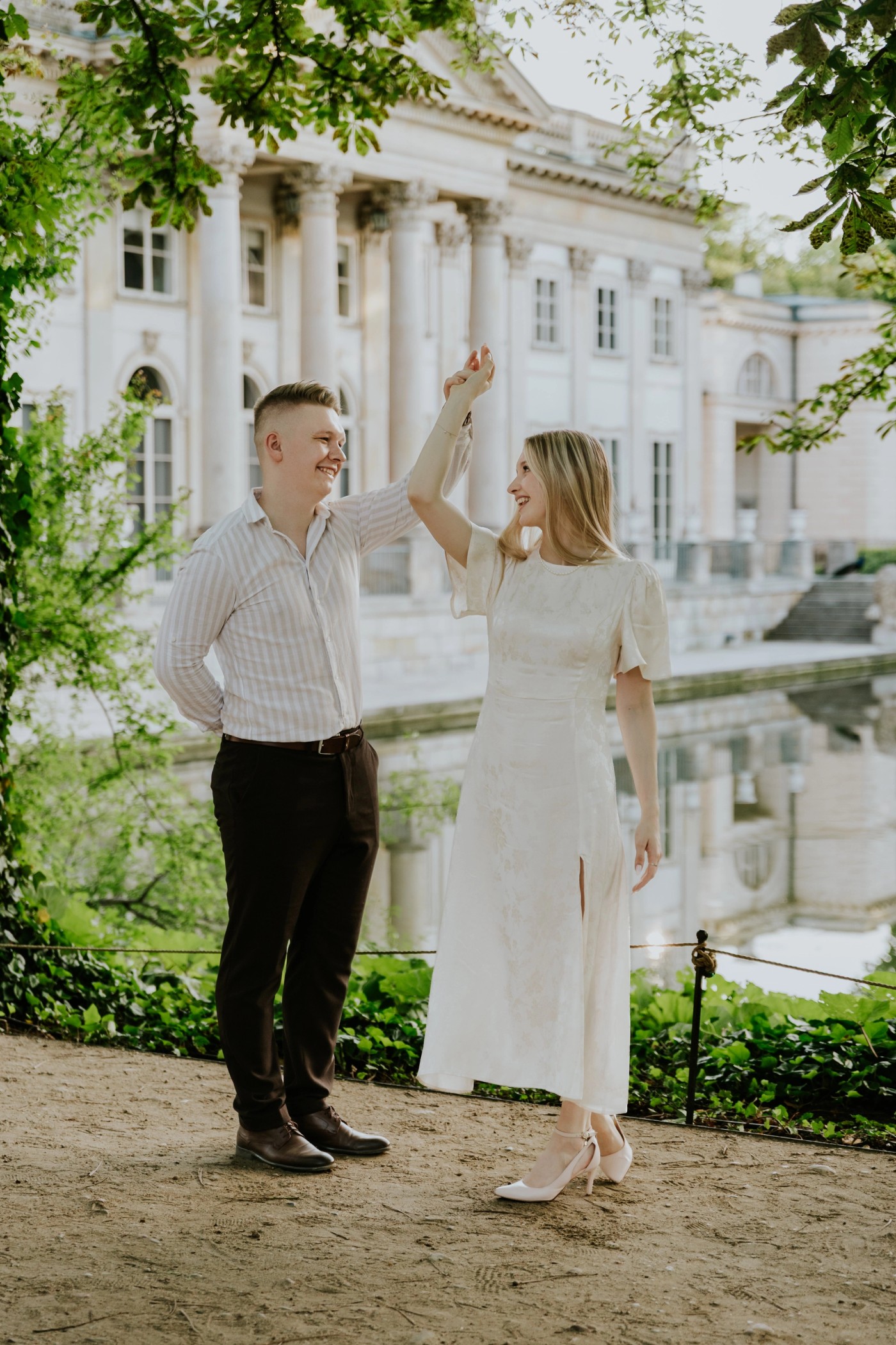 Sesja narzeczeńska Julia & Kacper — Łazienki Królewskie, zdjęcie 42