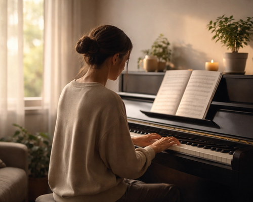 The article How Learning Piano is a Good Way to Live in a Busy World is an encouragement to live mindfully.