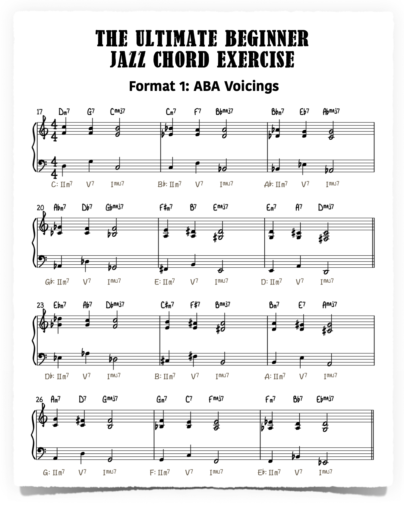 Play Broken Chords Slowly