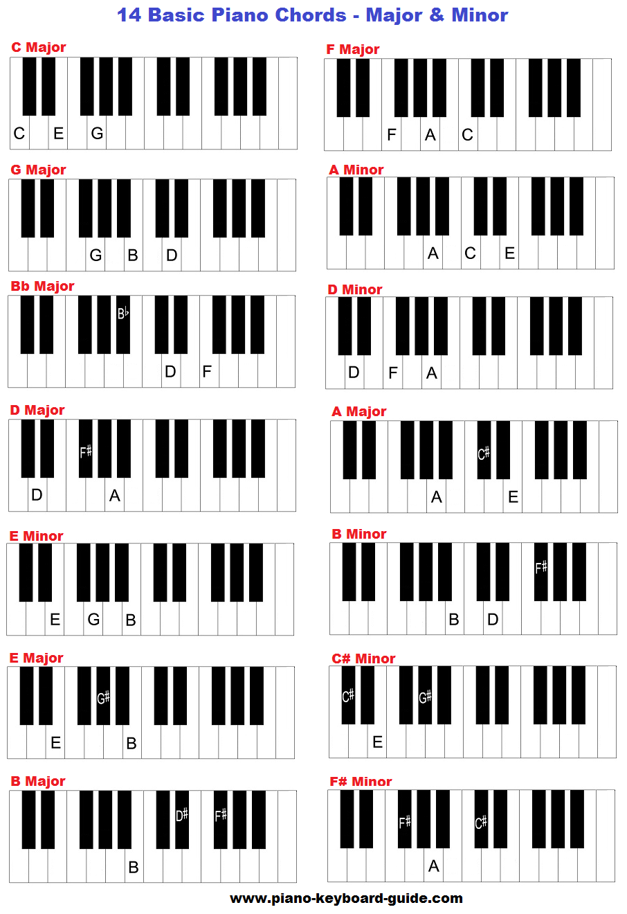 Begin These Basic Chords.