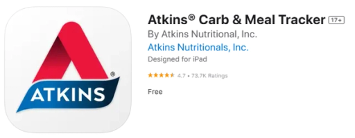 Atkins Carb Tracker - Carb Counting Apps