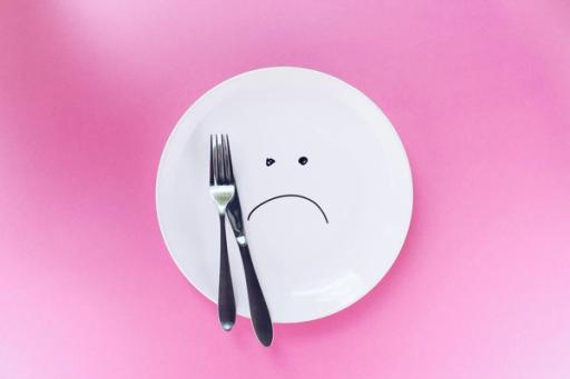 an empty plate - How to Track Calorie Deficit 
