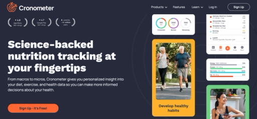 Cronometer - Cronometer vs Carb Manager