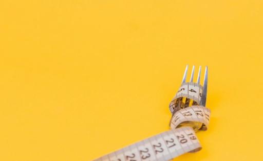 measuring tape on fork - How to Track My Macros