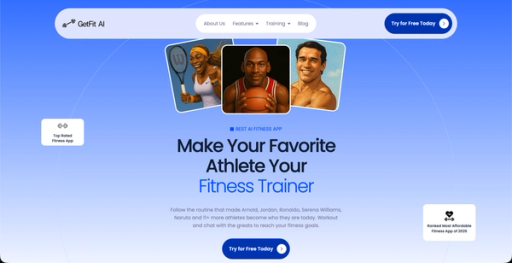 GetFit AI - MyFitnessPal Alternative  - Best AI Fitness Trainer App