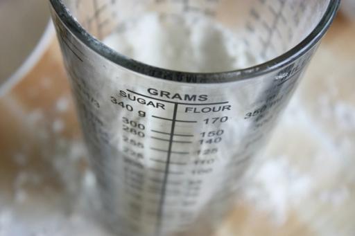 measuring glass - How To Use a Food Scale for Calories 
