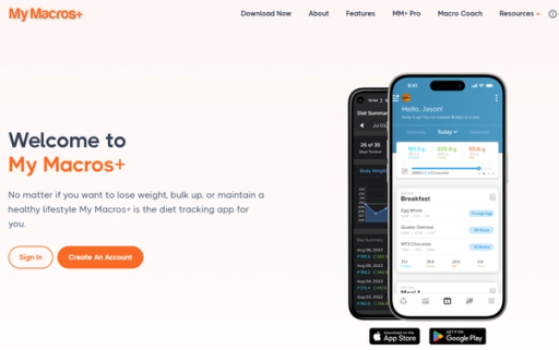 My Macros+ - Weight Gain Apps