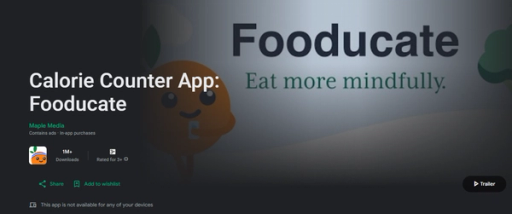 Fooducate - Carb Counting Apps