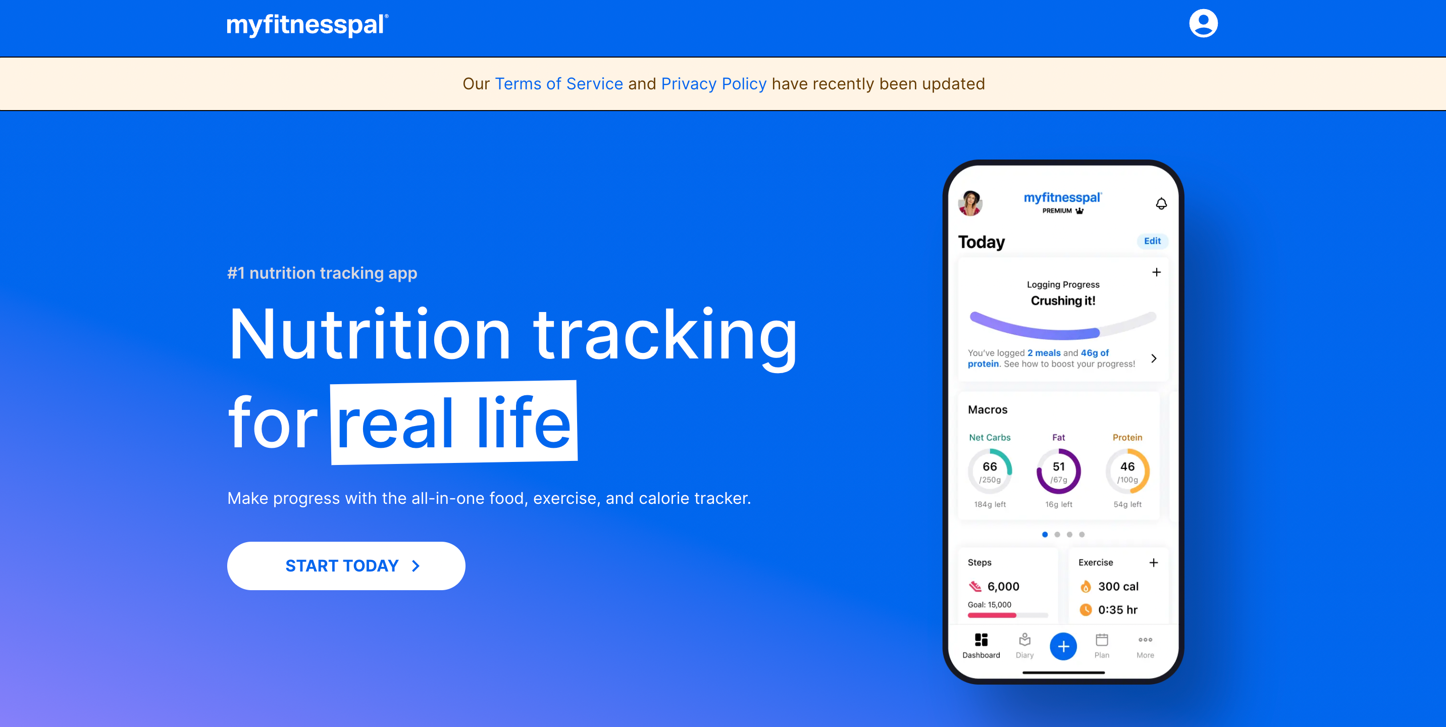 MyFitnessPal - MyPlate vs MyFitnessPal
