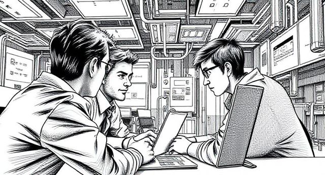 Team working together