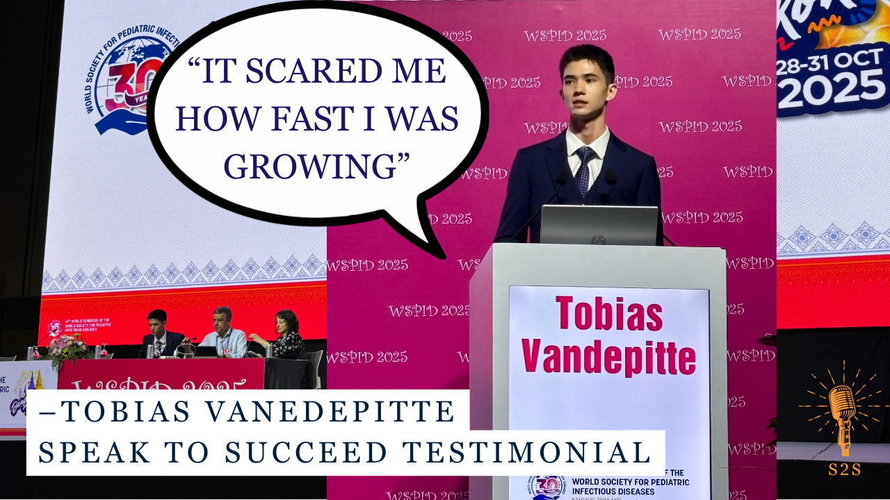 Video testimonial from Tobias V.