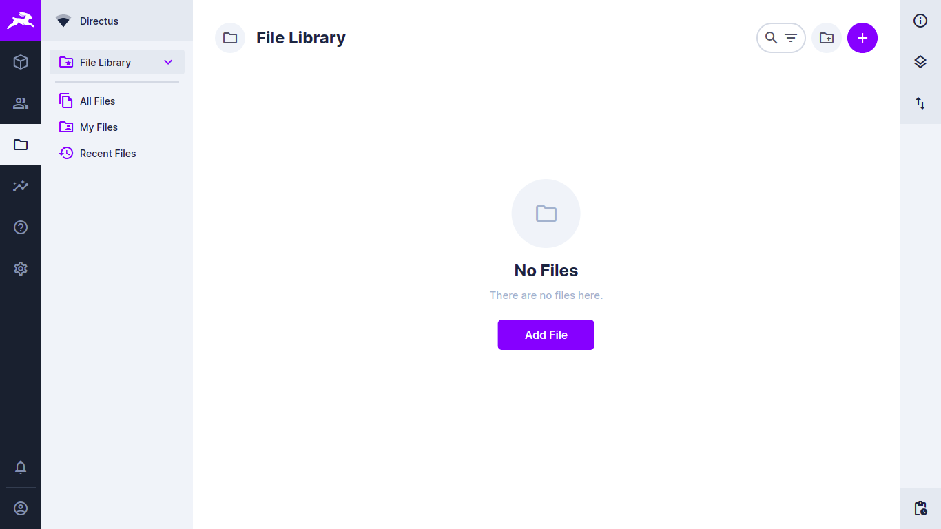 Directus’ File Library