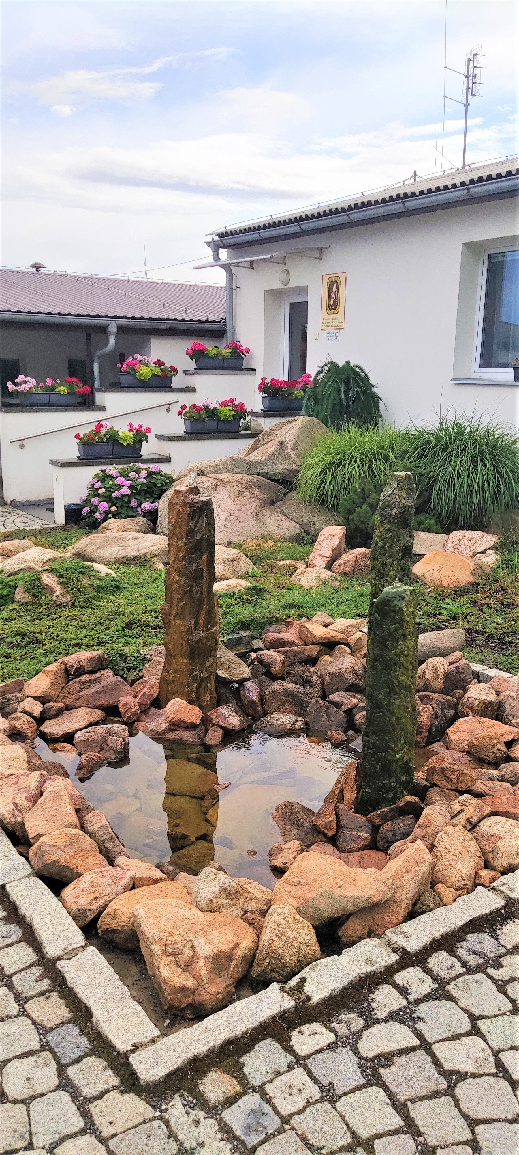 Vstup do kanceláří Kralovice