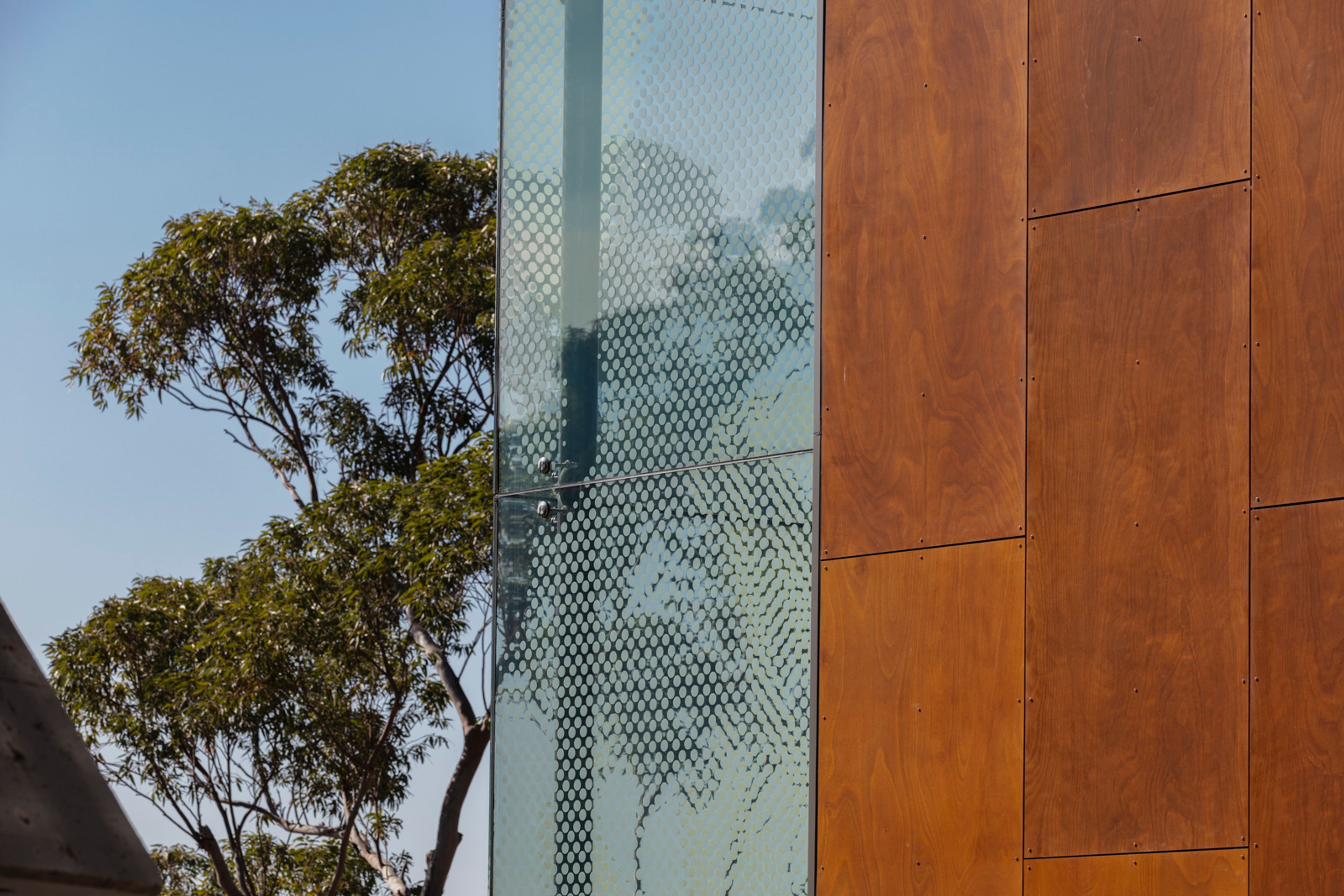 Exterior facade view of the Therry Building at St Ignatius' College.
