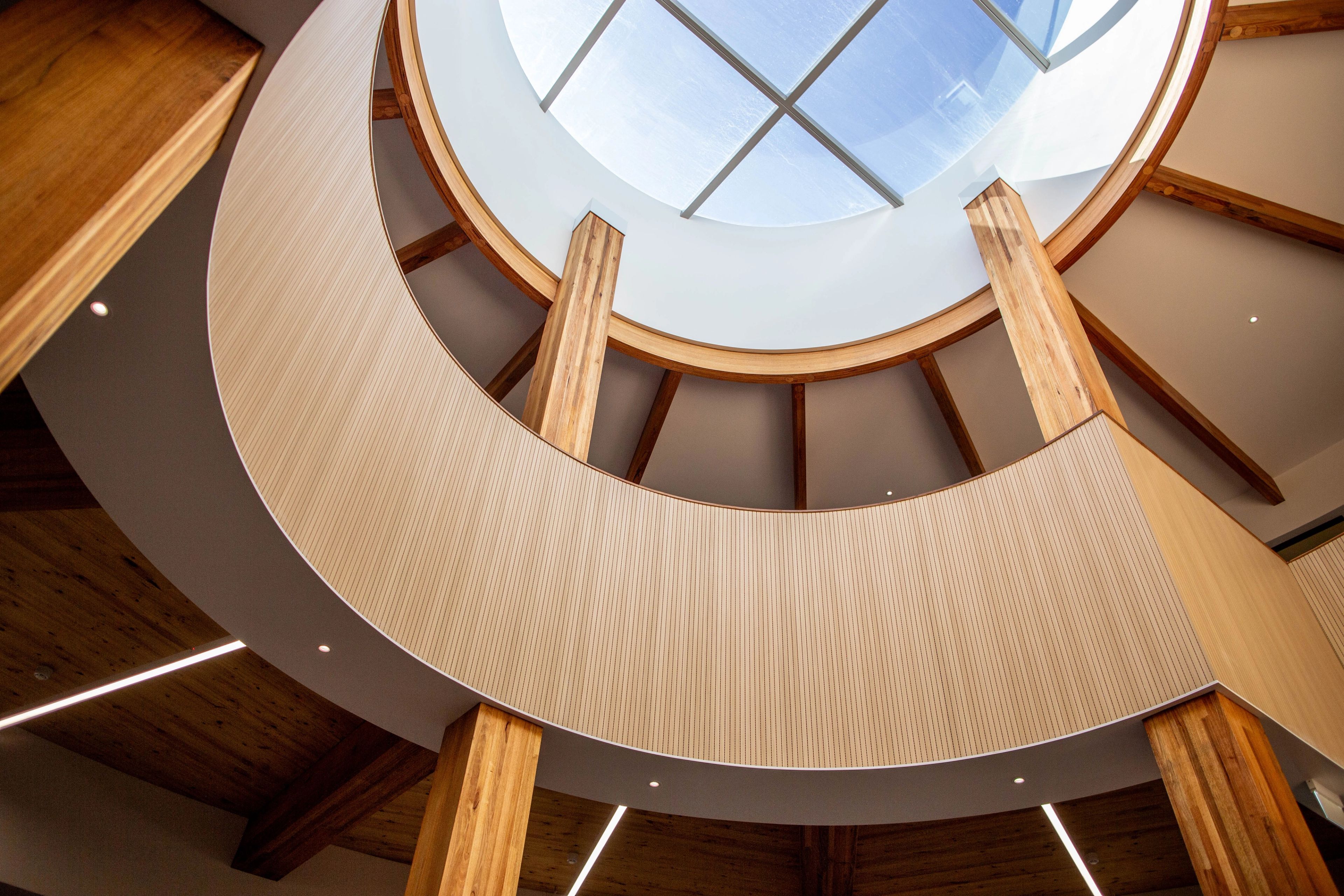 An interior shot of the Senior Building at Macquarie College.