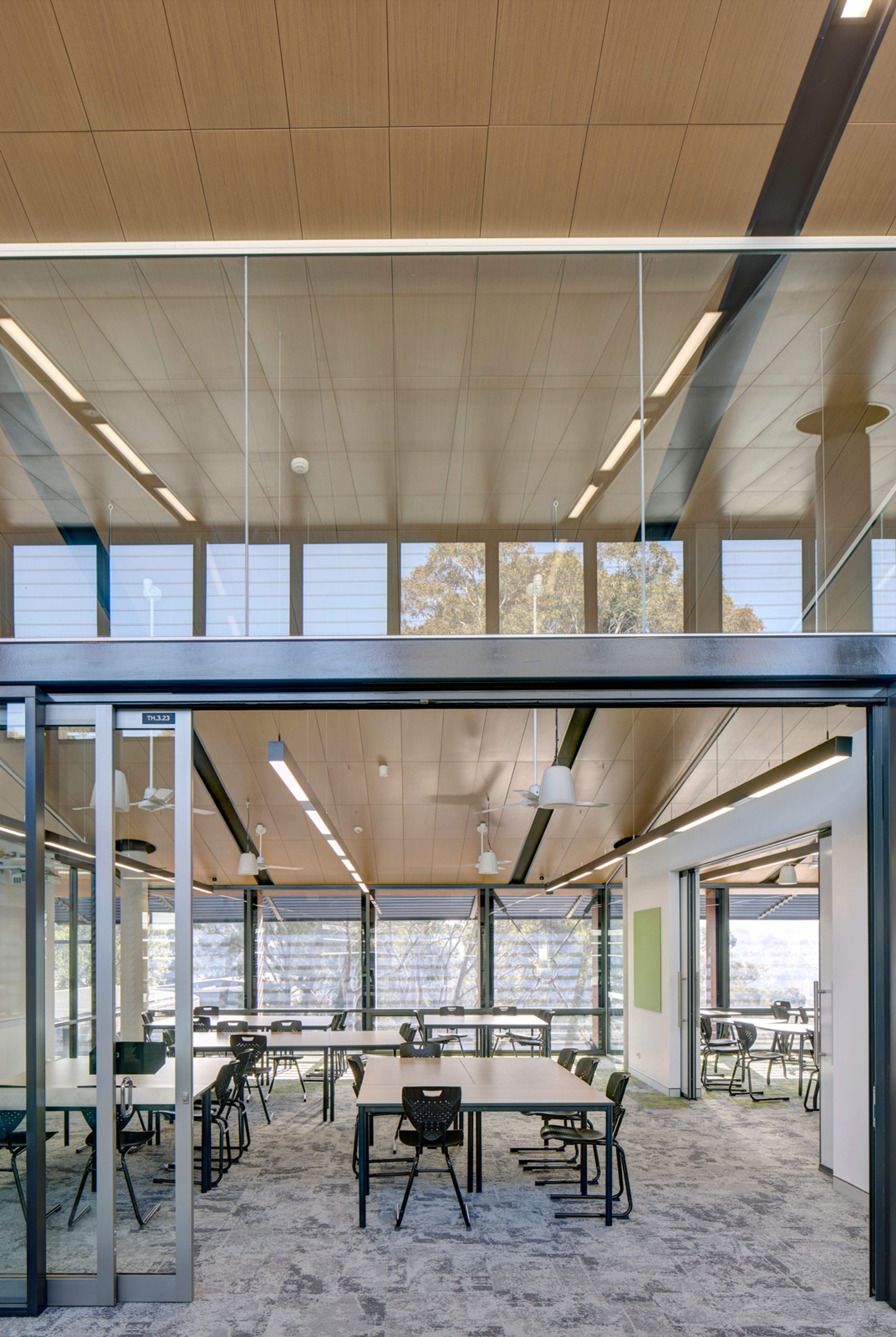 Classroom view of the Therry Building at St Ignatius' College.
