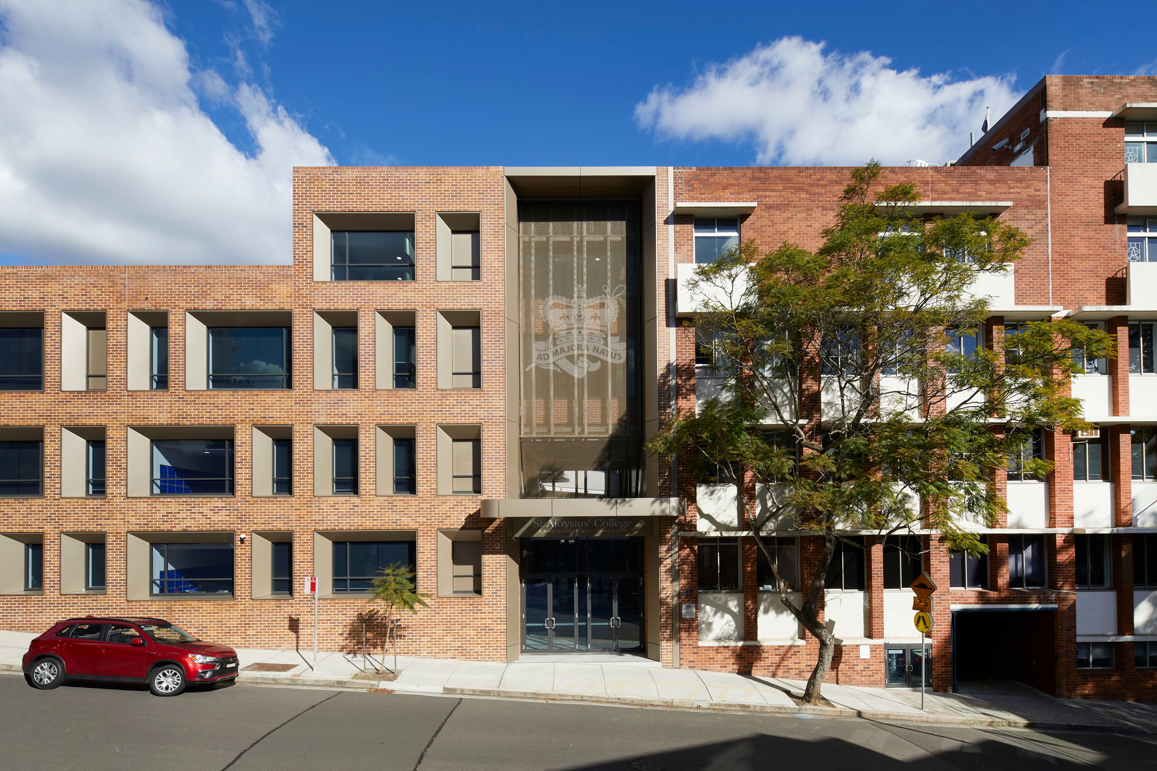 Front Entrance of the Main Campus at St Aloysius' College.