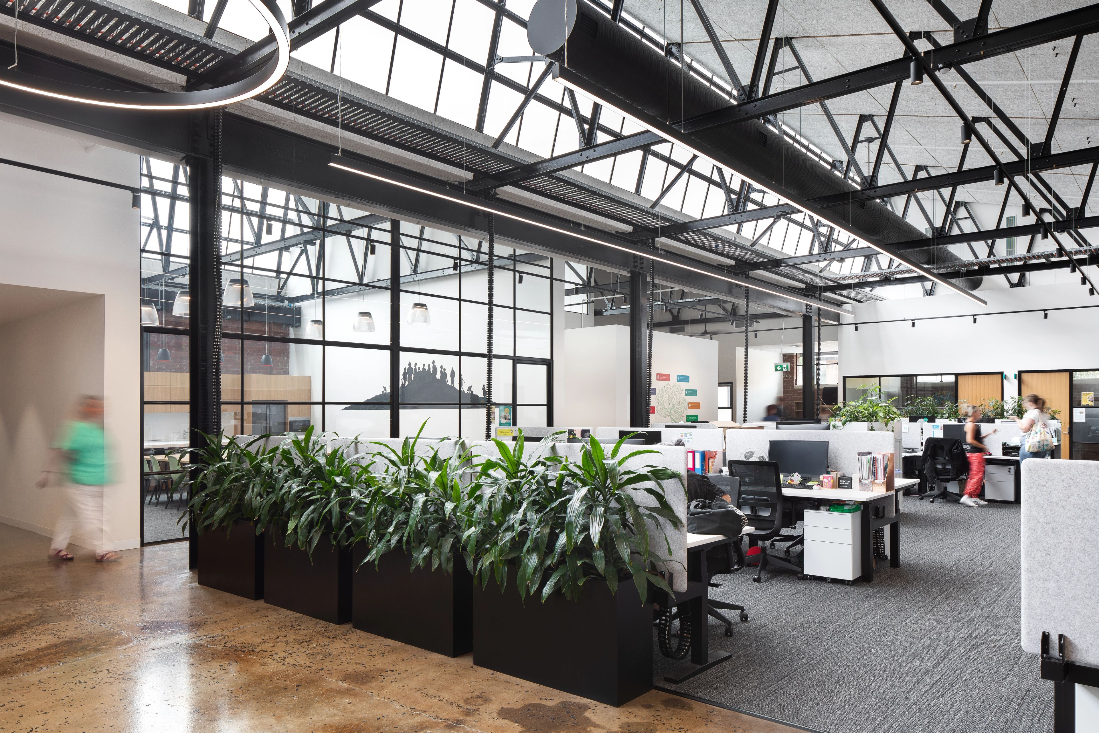 An interior shot of the MFS Federal Mills Office.