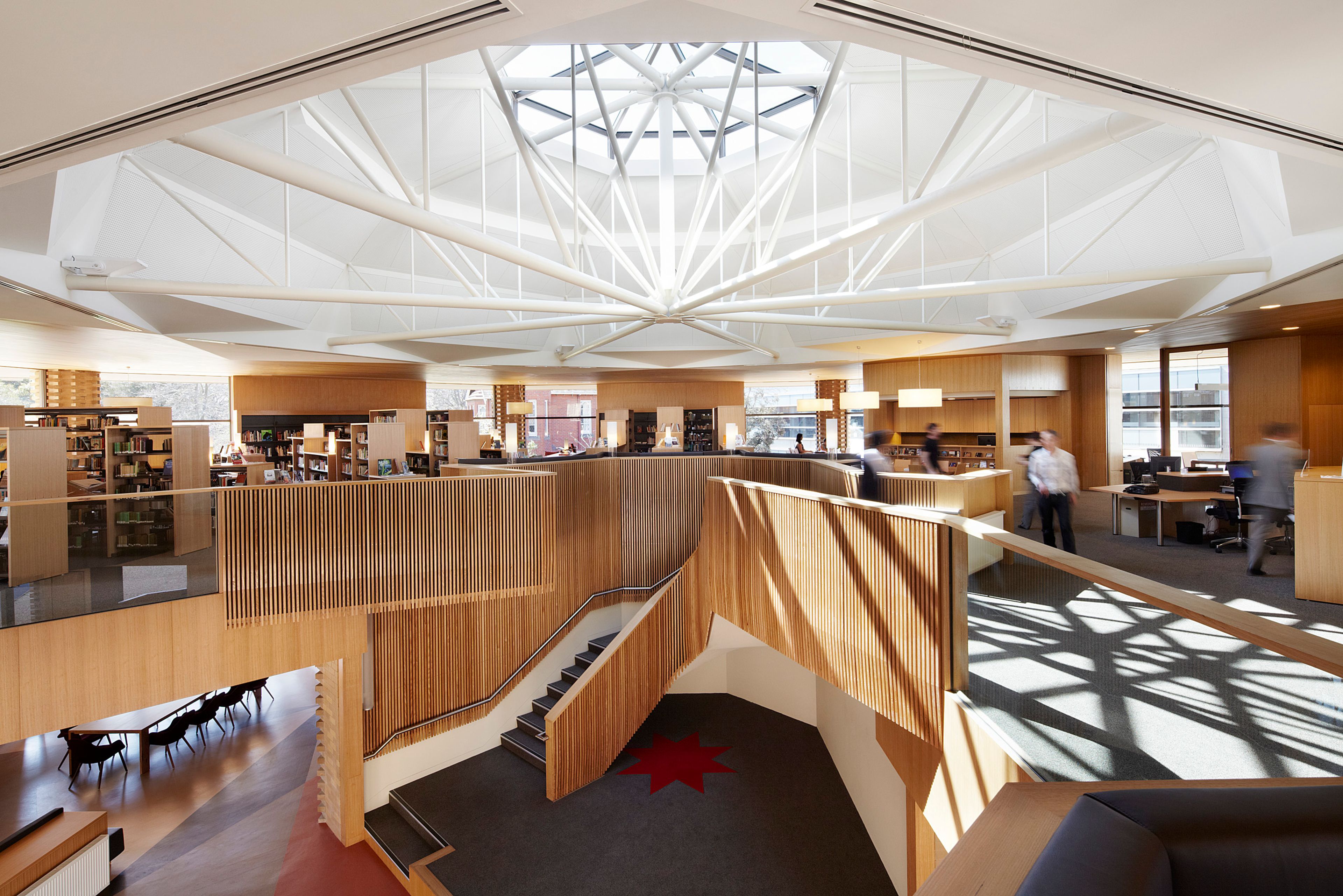 An interior shot of the Academic Centre at Ormond College.
