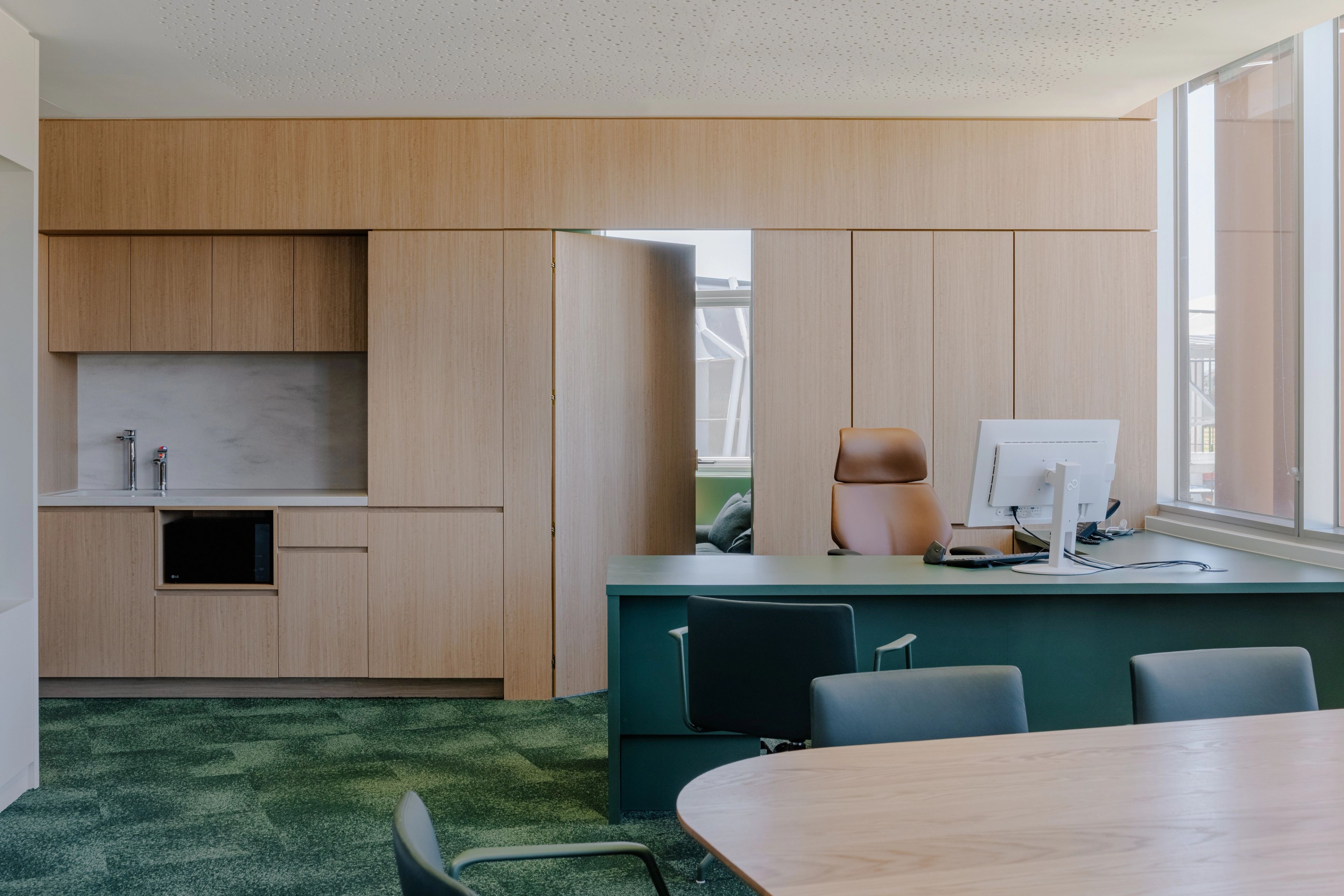 Principal's office of the Islamic College of Melbourne - Administration & Wellness Centre.