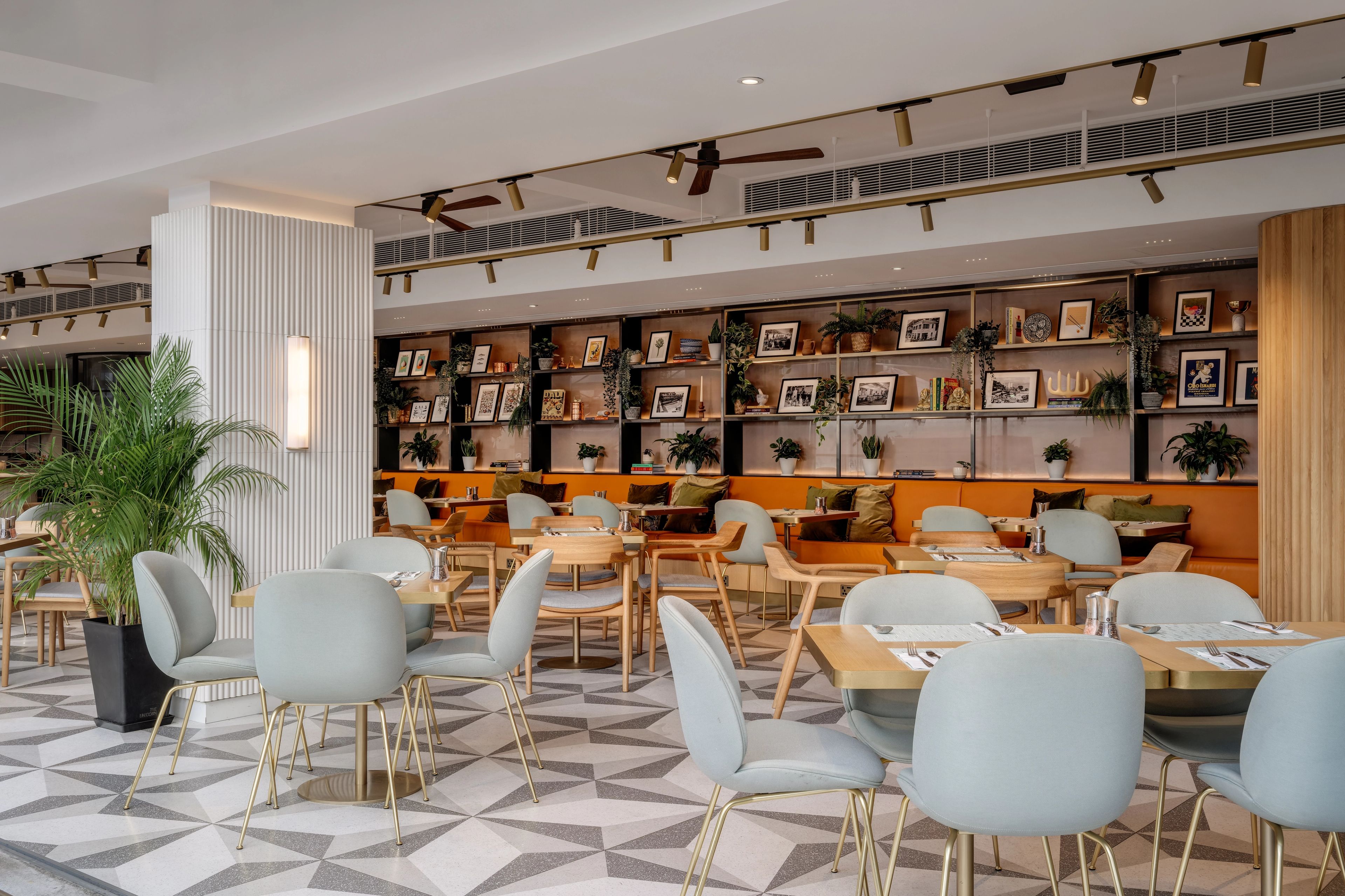 The restaurant at the LRC Clubhouse.