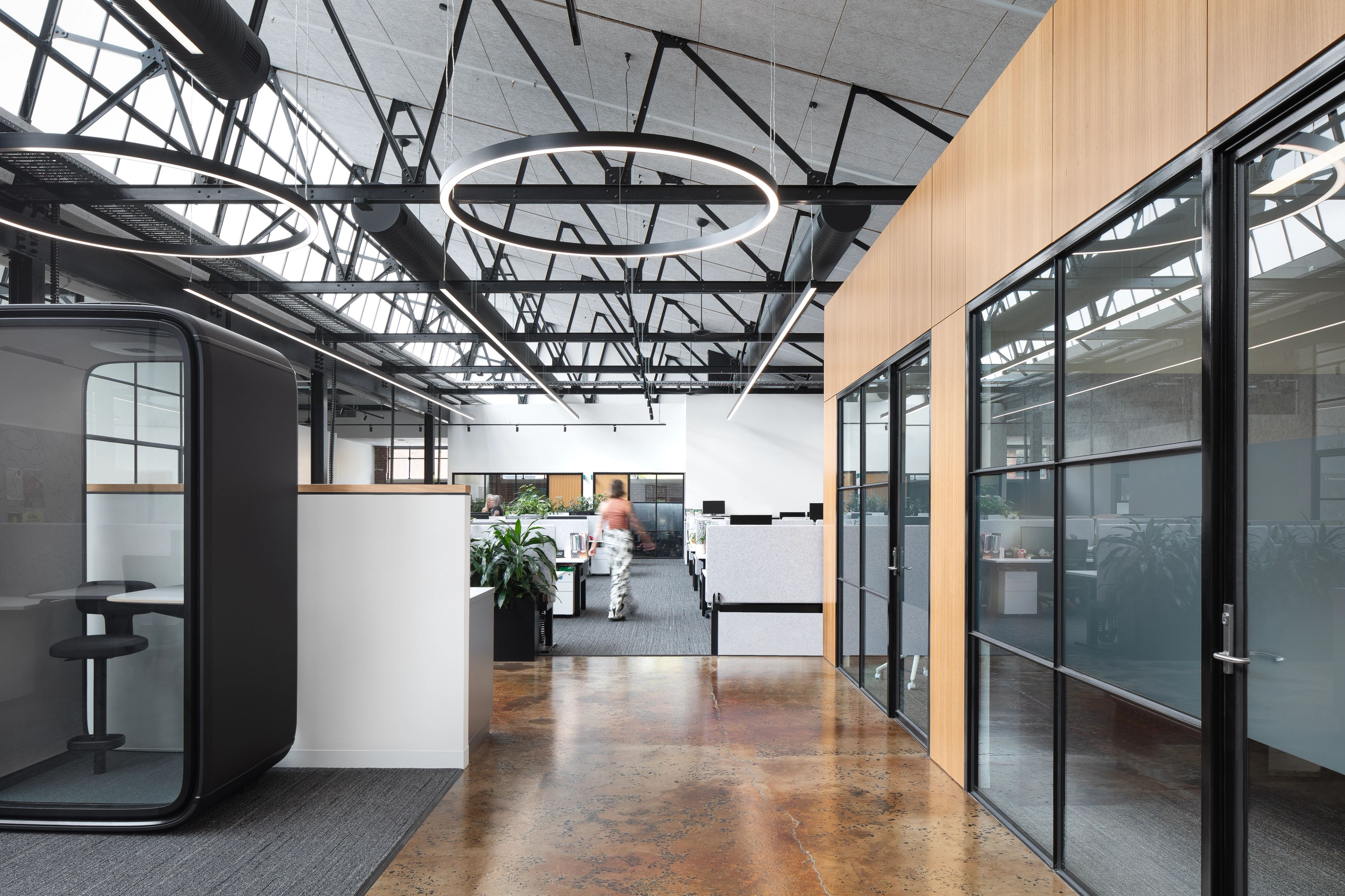 An interior shot of the MFS Federal Mills Office.