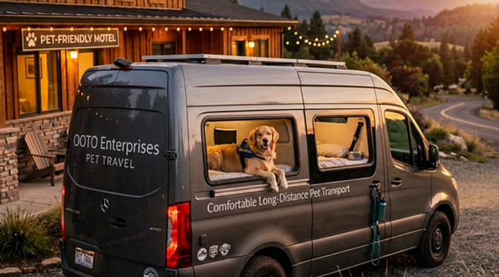 Why Pet‑Friendly Hotels, Motels, and RV Parks Are Essential for Safe Long‑Distance Pet Delivery