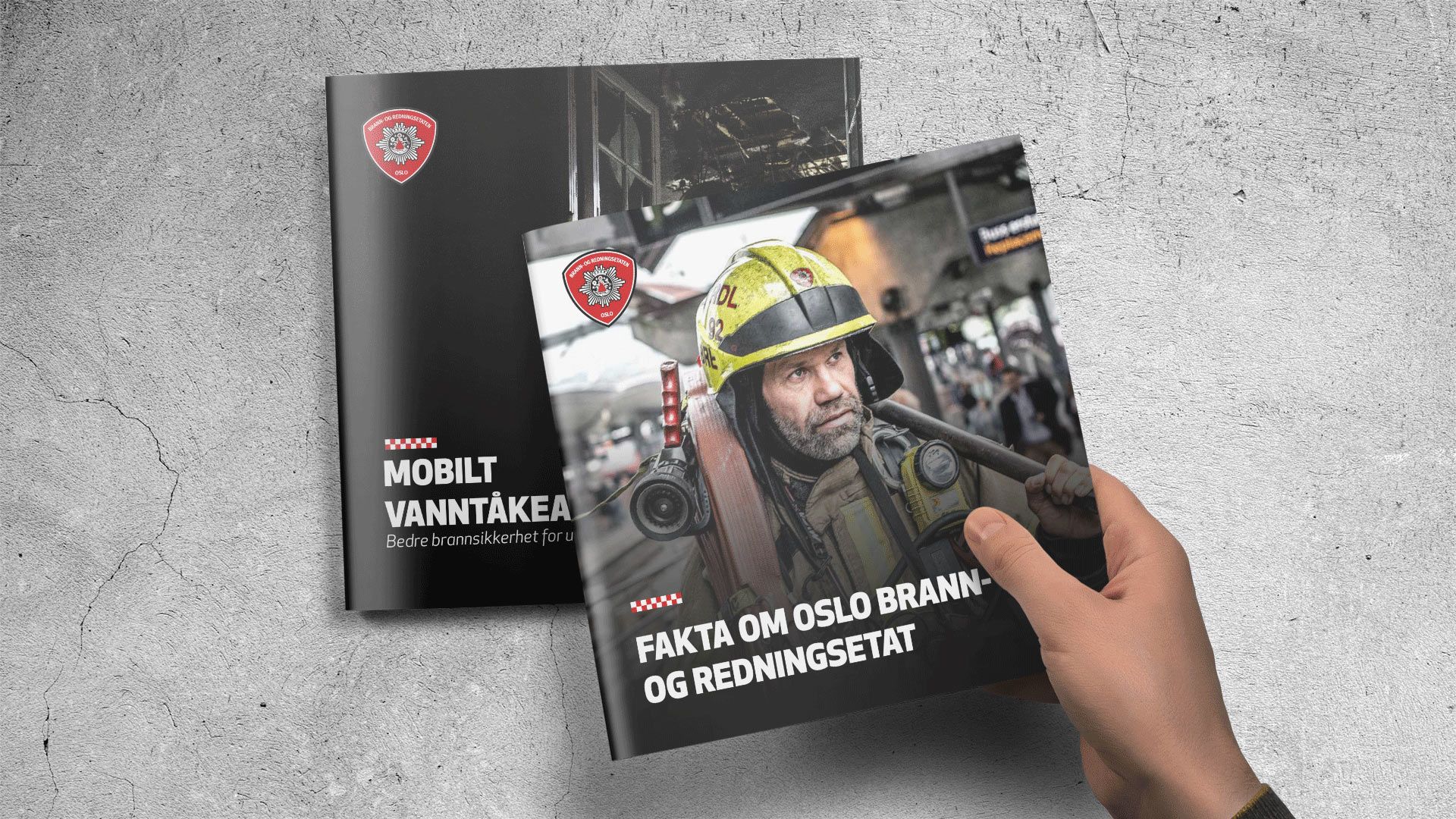 Faktabrosjyre fra Oslo brann- og redningsetat